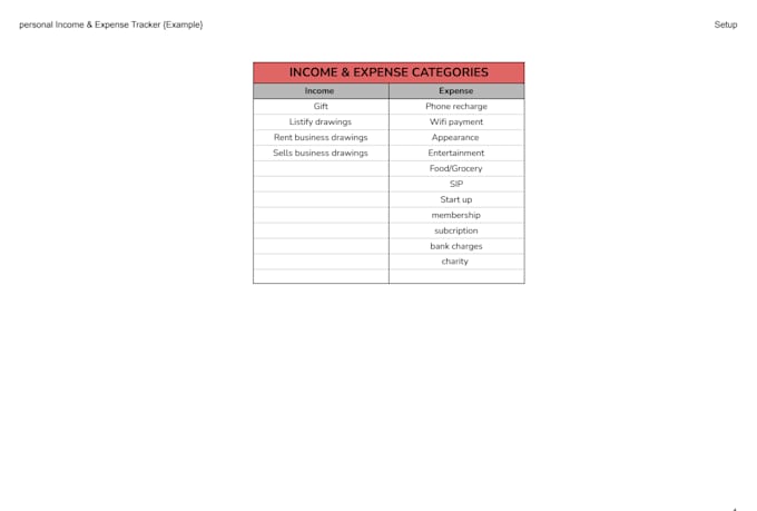 build a custom excel budget tracker for you